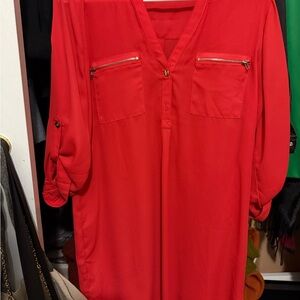 Red Women's Top